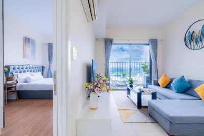 Three-Bedroom Deluxe Apartment — ambiHOME 3BR 2WC in Masteri Thao Dien District 2